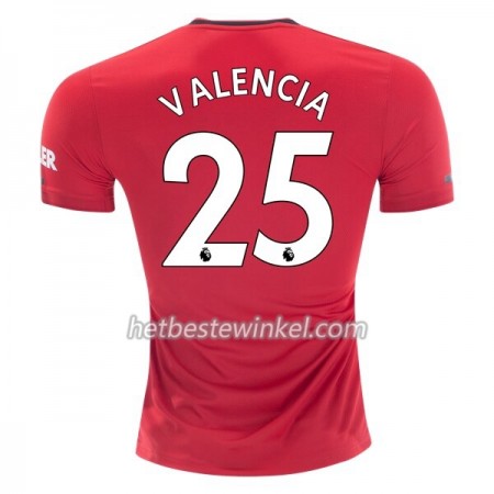 Manchester United Antonio Valencia 25 Voetbalshirts Thuis 2019/20